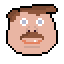 Sweet Mustache Man